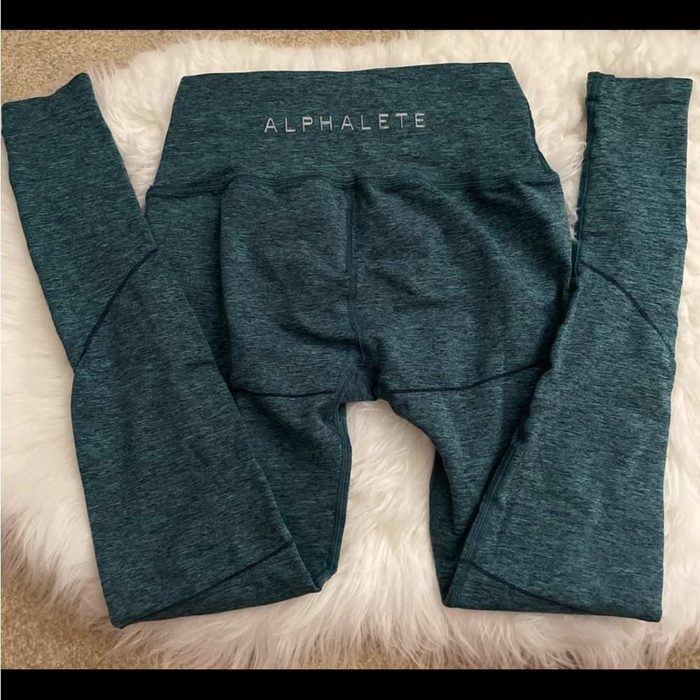 Alphalete Revival Leggings Dress Blue